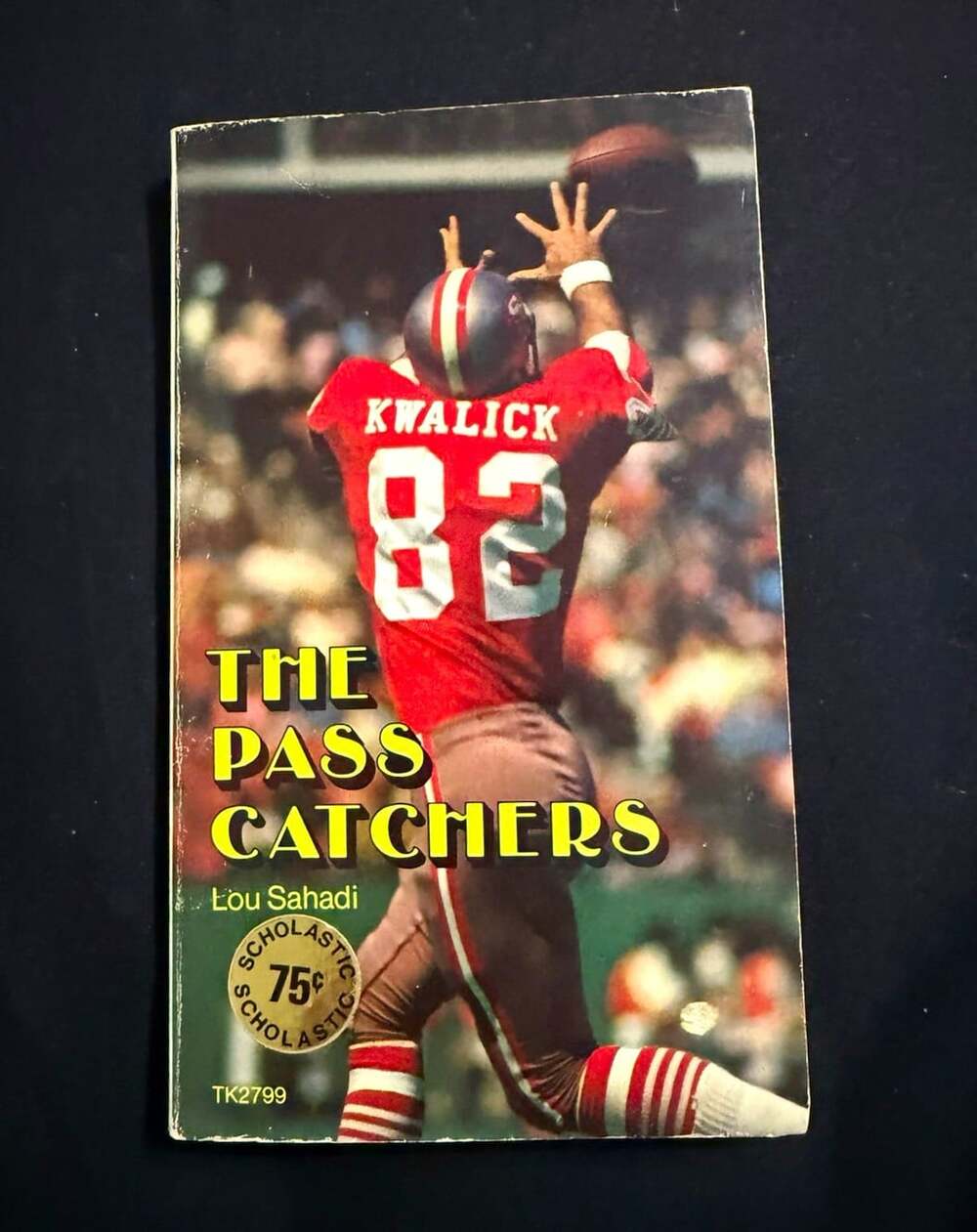 The Pass Catchers by Lou Sahadi Paperback First Printing Illustrated 1974